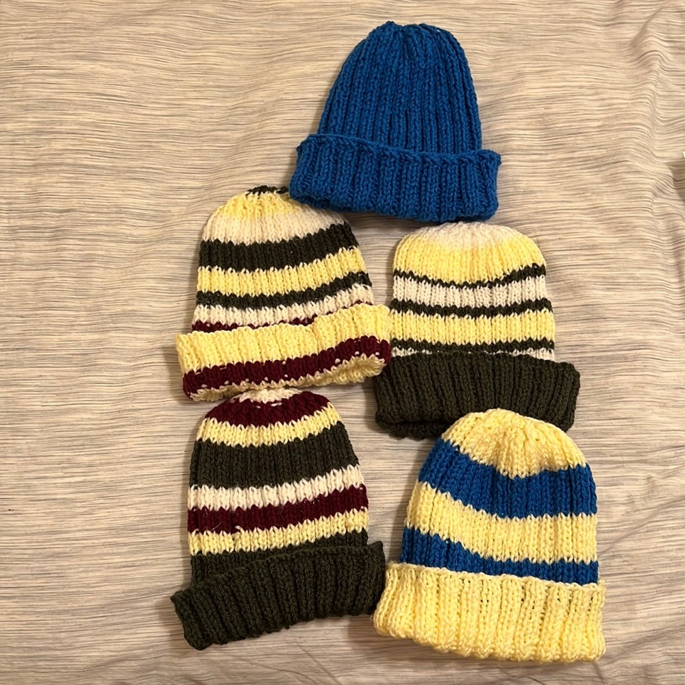 Beanies, Handmade